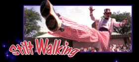 stiltwalking