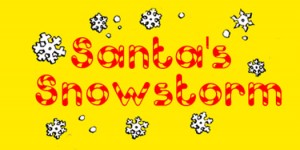 santa's snowstorm  dvd logo